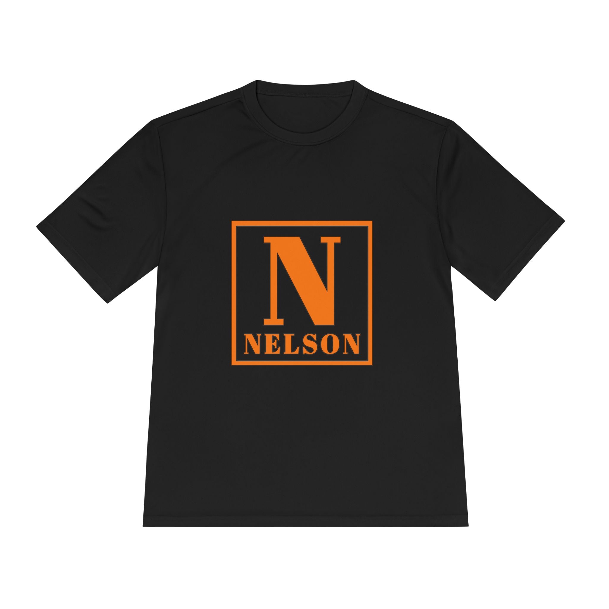 Nelson Monogram Tee — Personalized Initial N Moisture-Wicking Shirt