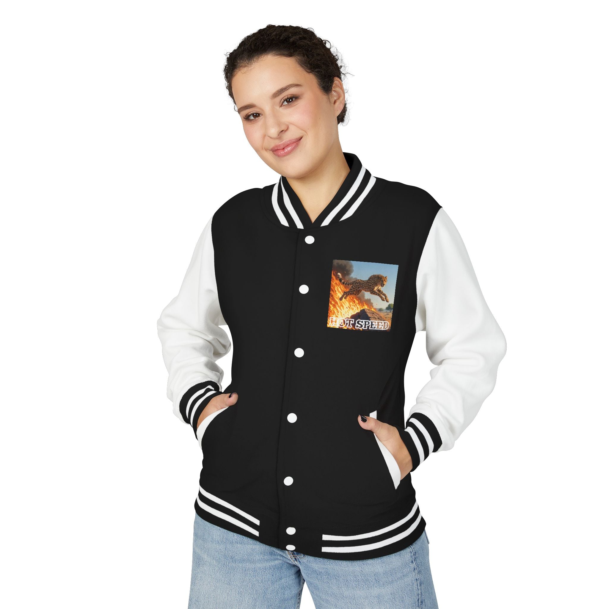 Fire Stallion Letterman Jacket