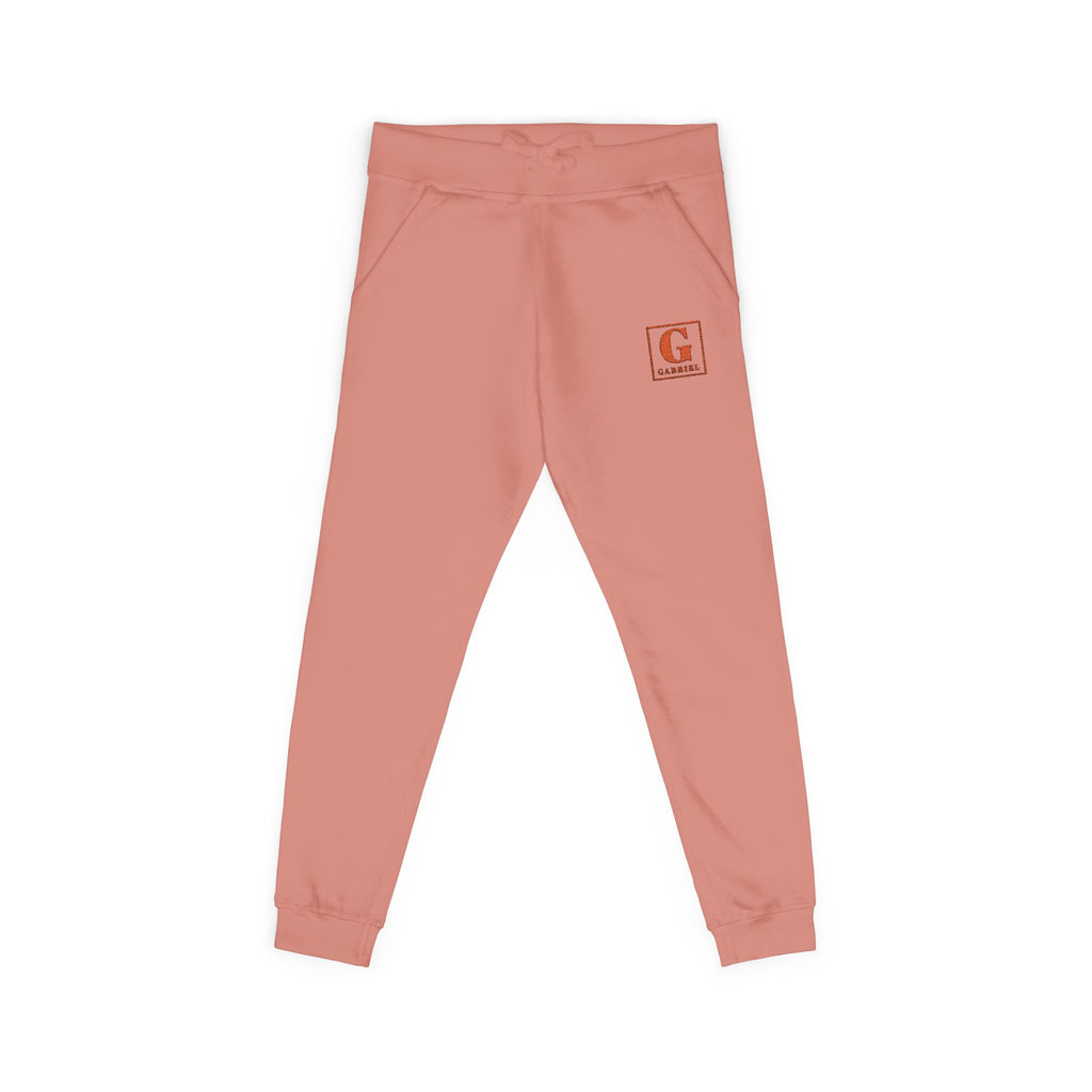 Embroidered Monogram 'G' Fleece Sweatpants — Cozy Casual Joggers