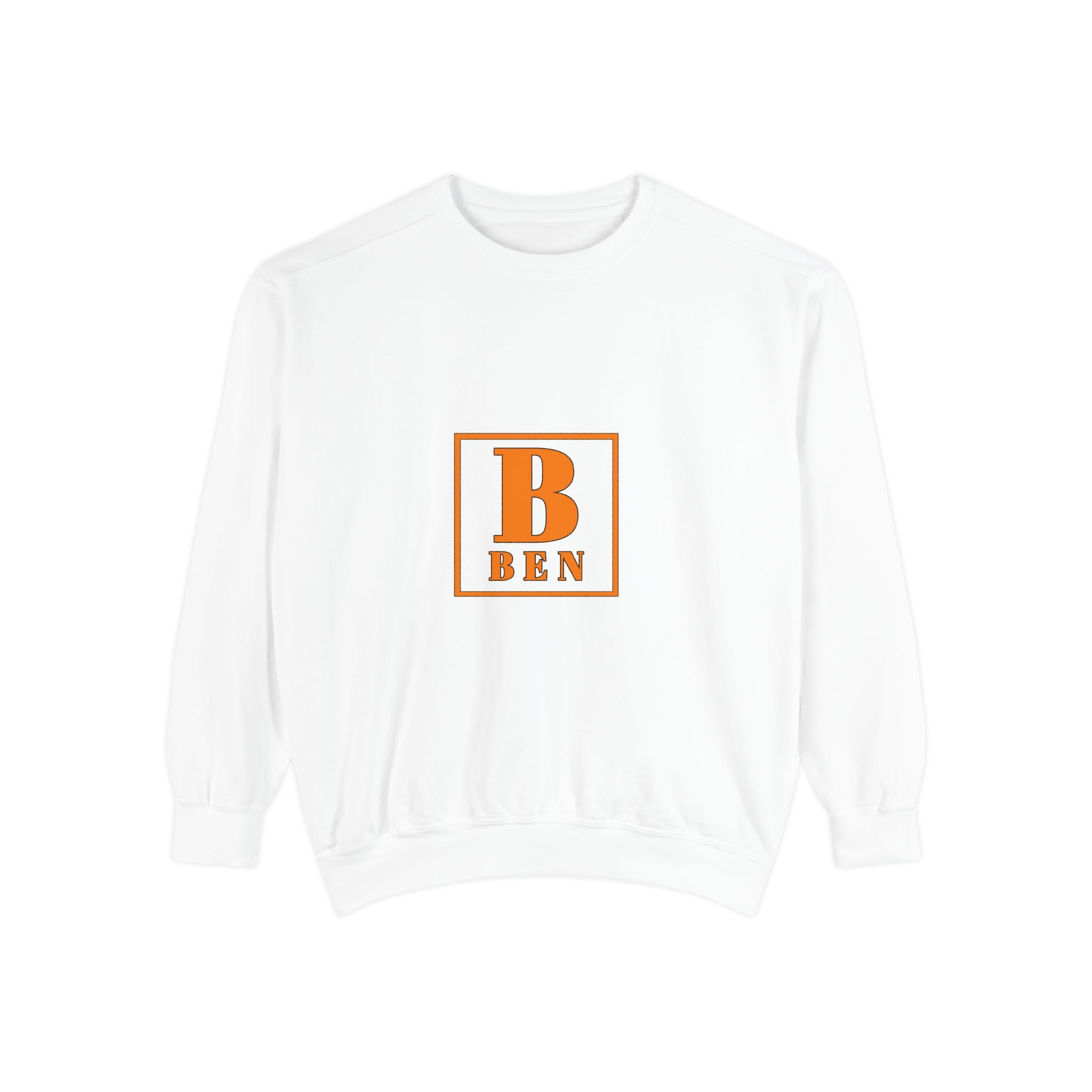 Personalized 'B Ben' Monogram Sweatshirt — Cozy Initial Crewneck