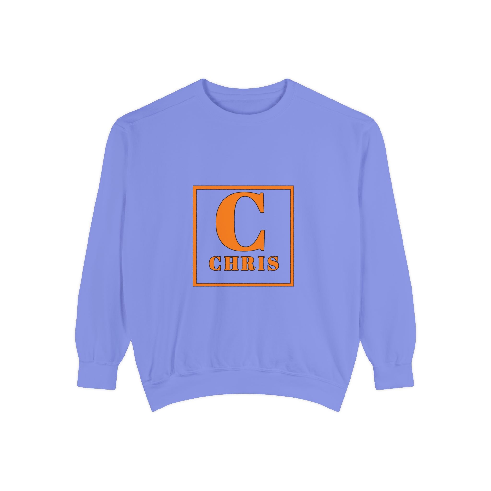 Personalized 'C' Initial Sweatshirt — Chris Monogram Crewneck
