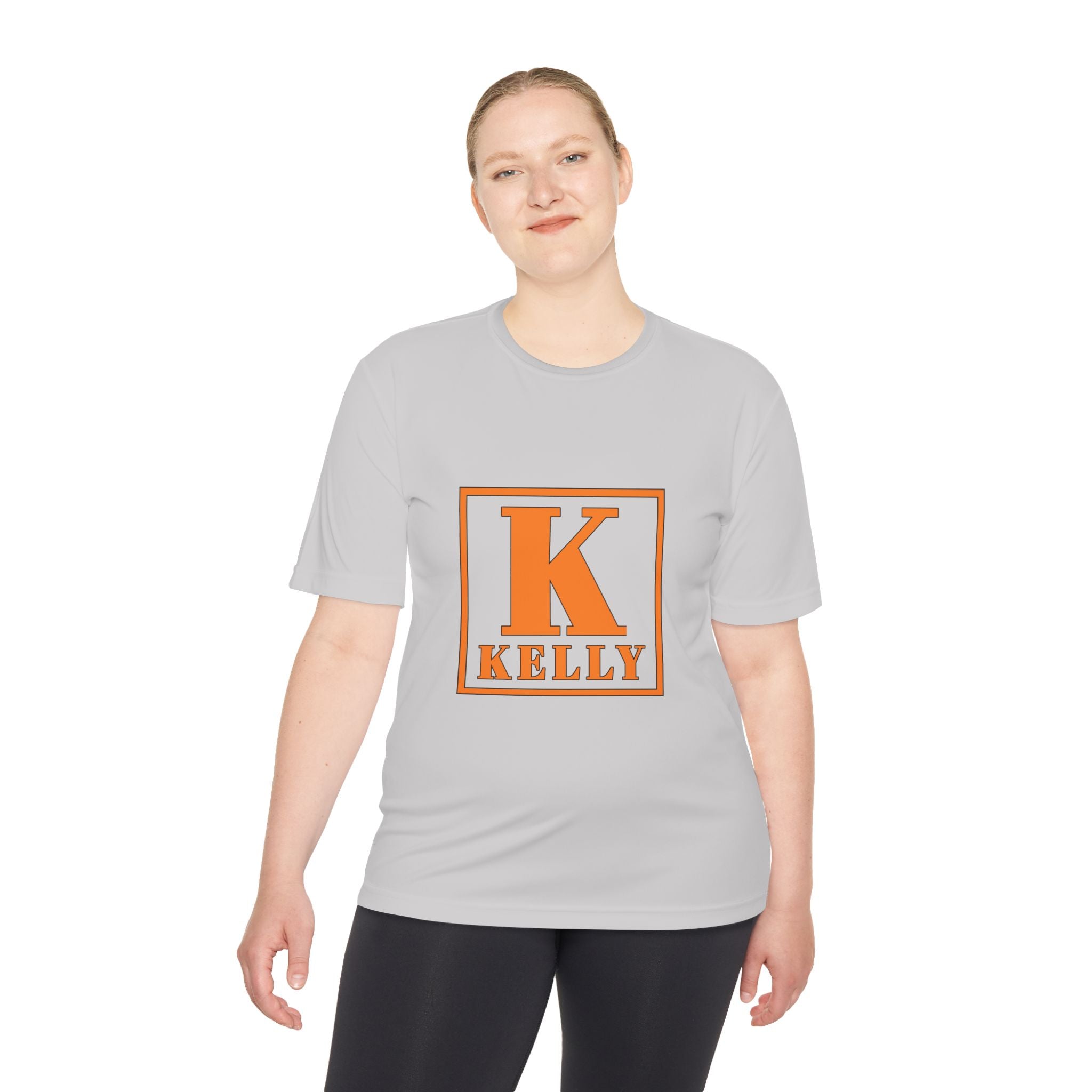Kelly Block Initials Performance Tee