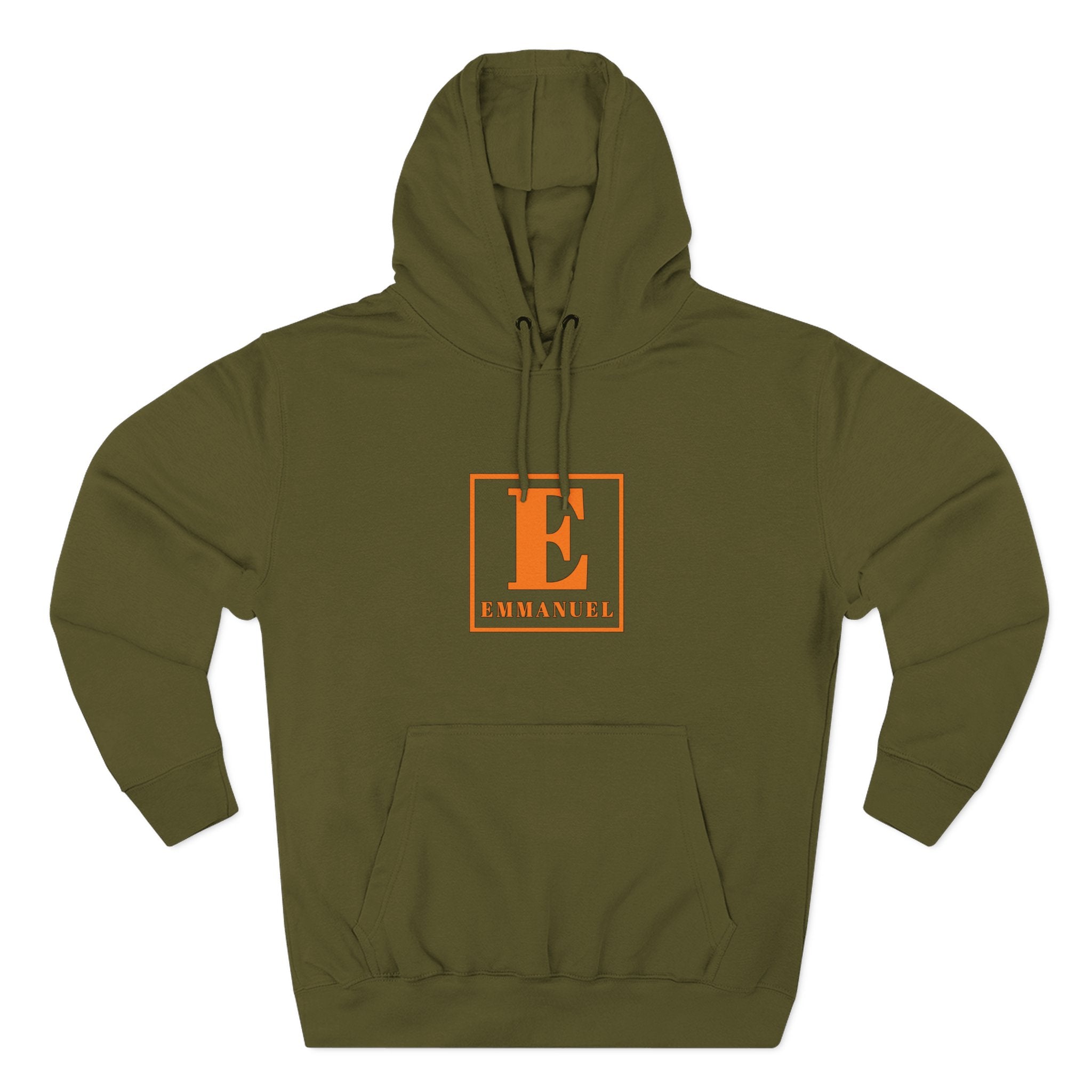Emmanuel Letterbox Hoodie — Classic Christian Faith Pullover
