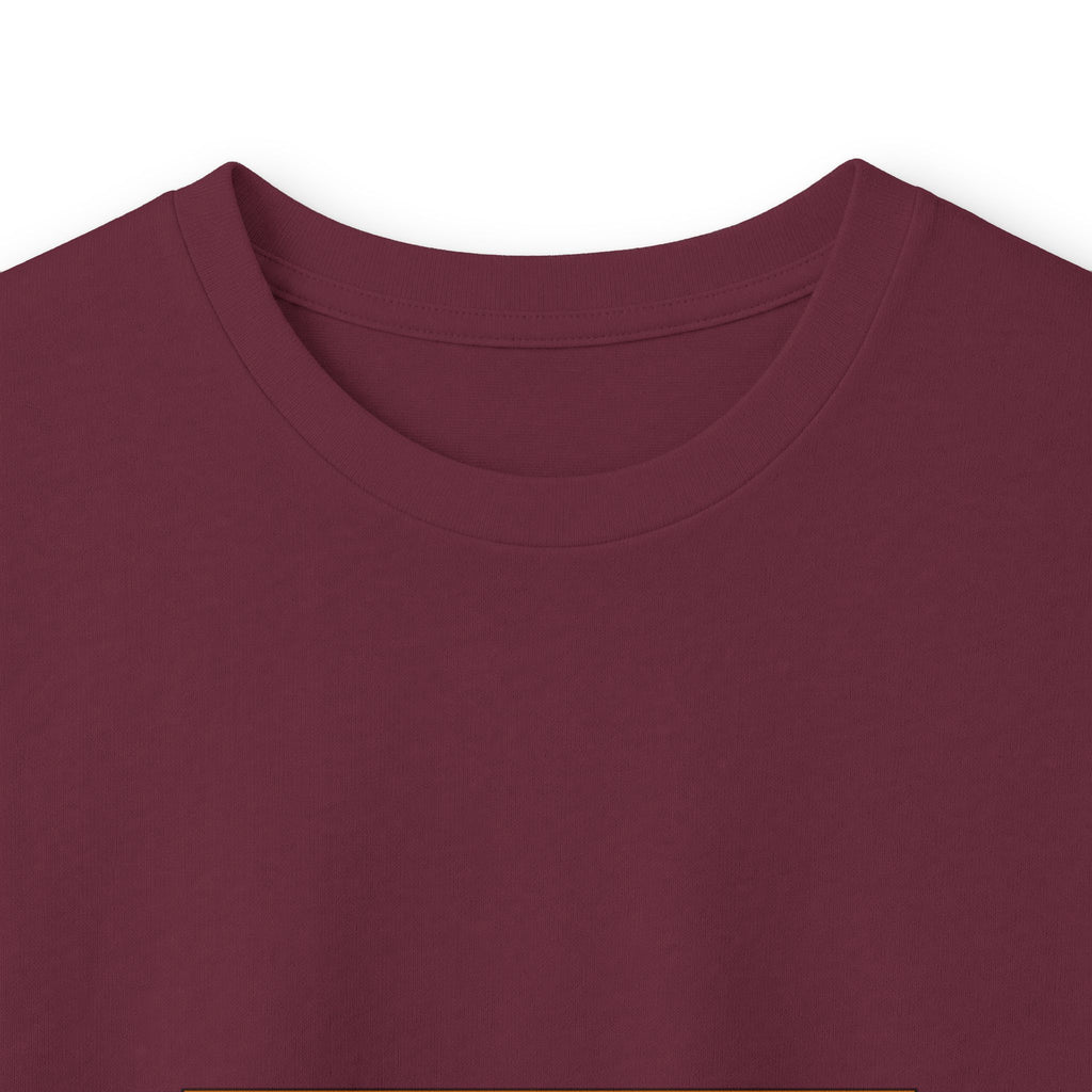 Personalized 'Henry' Initial Long Sleeve Tee — Orange Monogram Shirt