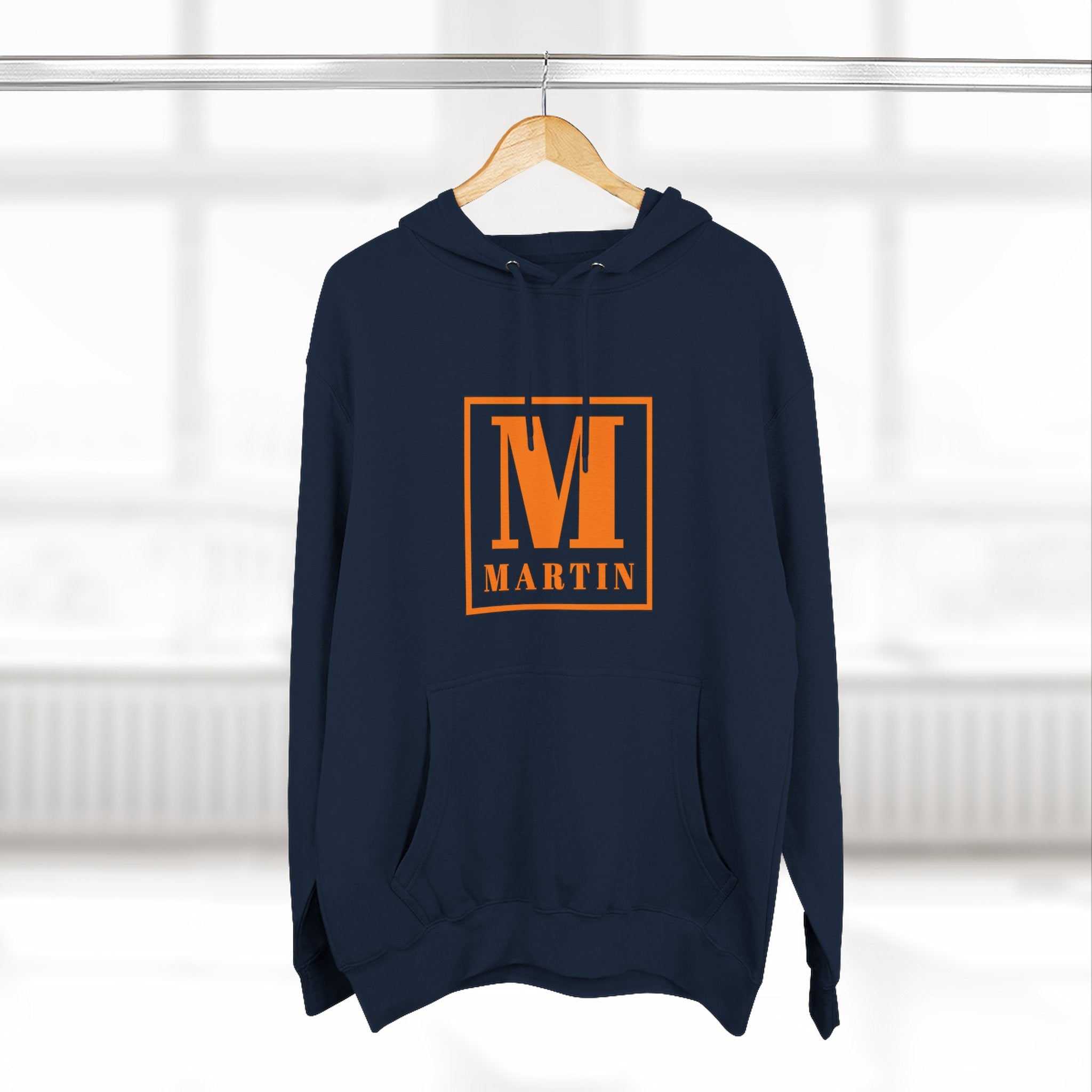 Monogram 'M Martin' Hoodie — Personalized Initial Pullover