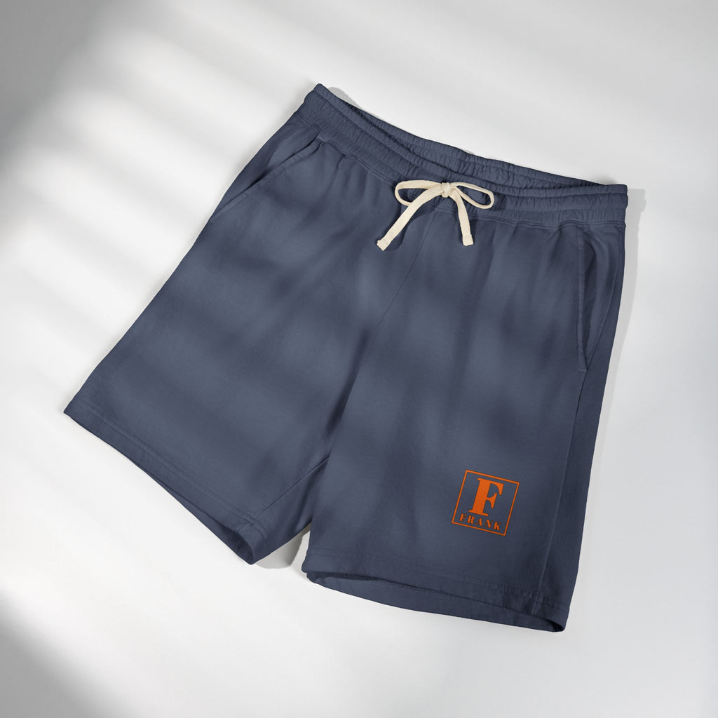 Lightweight Fleece Sweat Shorts — Minimal 'F' Logo Relaxed Lounge Shorts