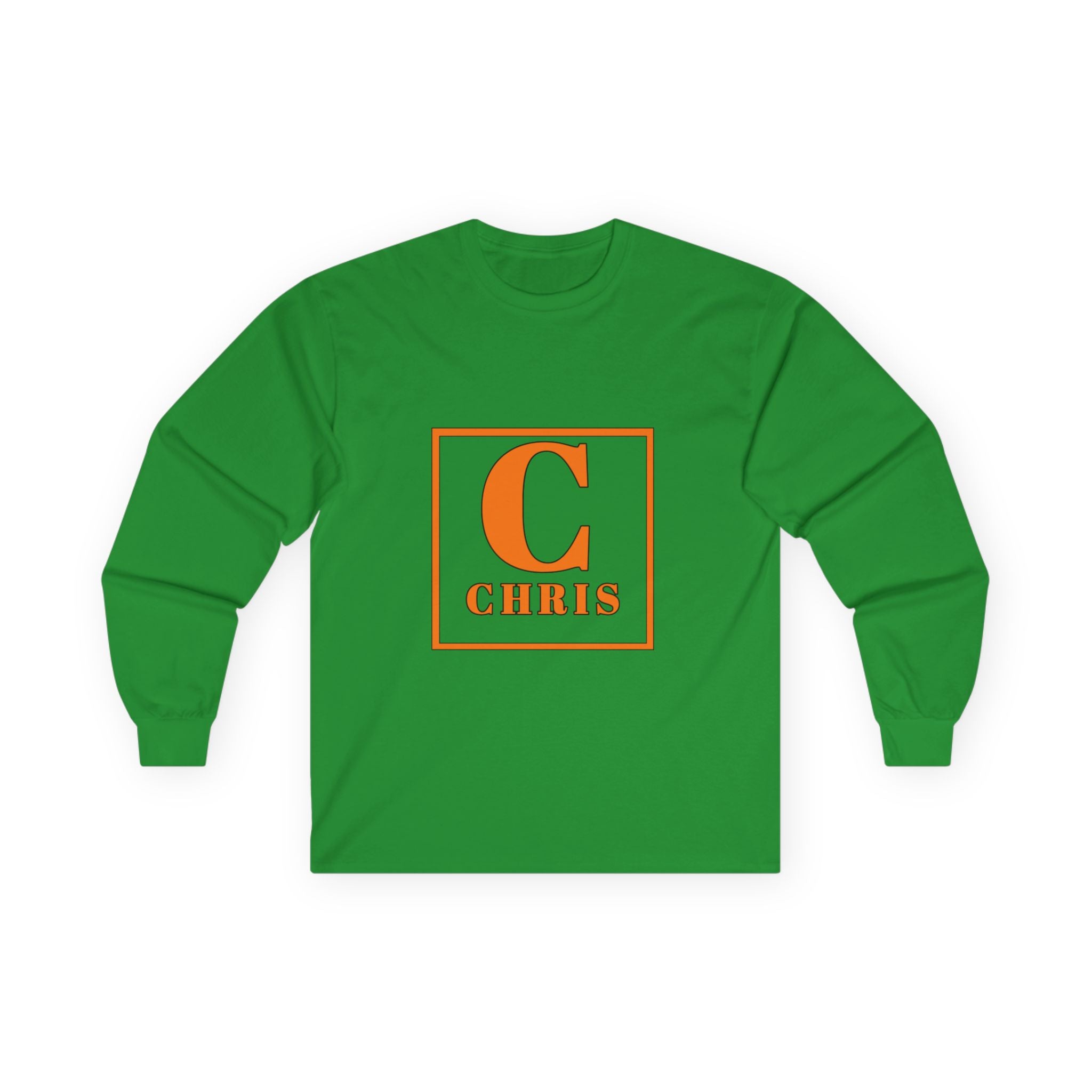 Monogram 'C' Chris Long Sleeve Tee — Personalized Initial Shirt