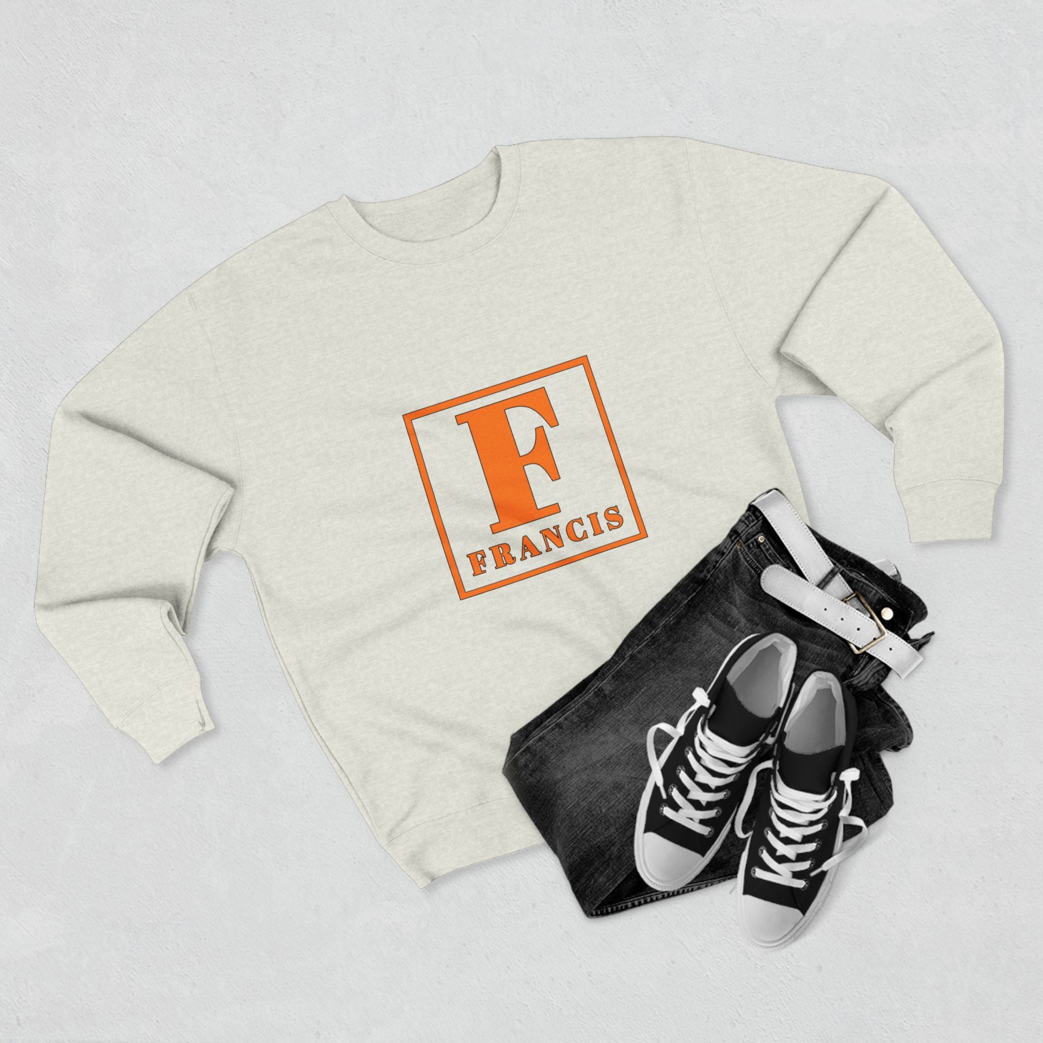 Francis Monogram Crewneck Sweatshirt