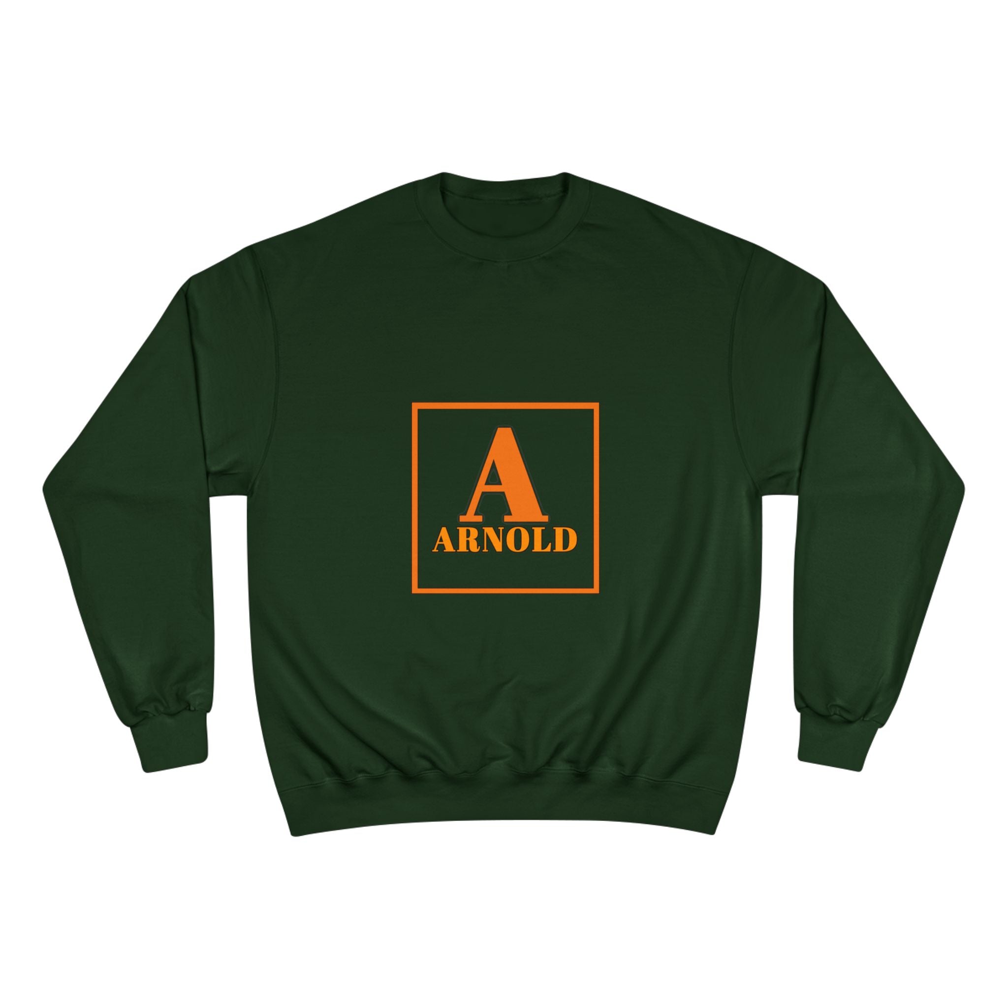 Arnold Letterman Sweatshirt – Personalized A Monogram Champion Crewneck