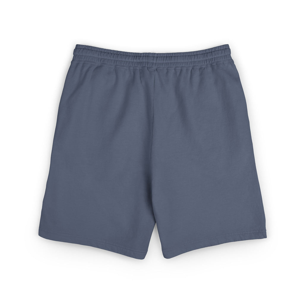 Lightweight Garment-Dyed Fleece Shorts — Minimal Block 'B' Logo