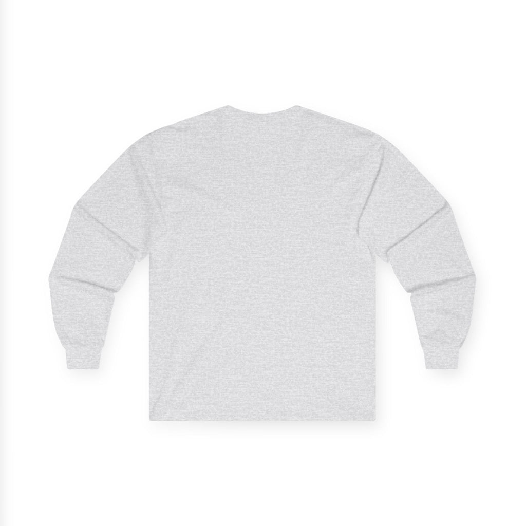 Ben Monogram Long Sleeve Tee — Orange Block Initial B Shirt