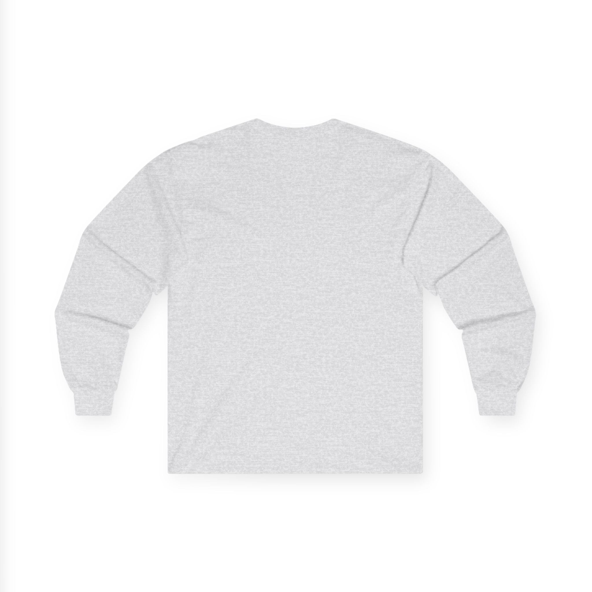 Ben Monogram Long Sleeve Tee — Orange Block Initial B Shirt