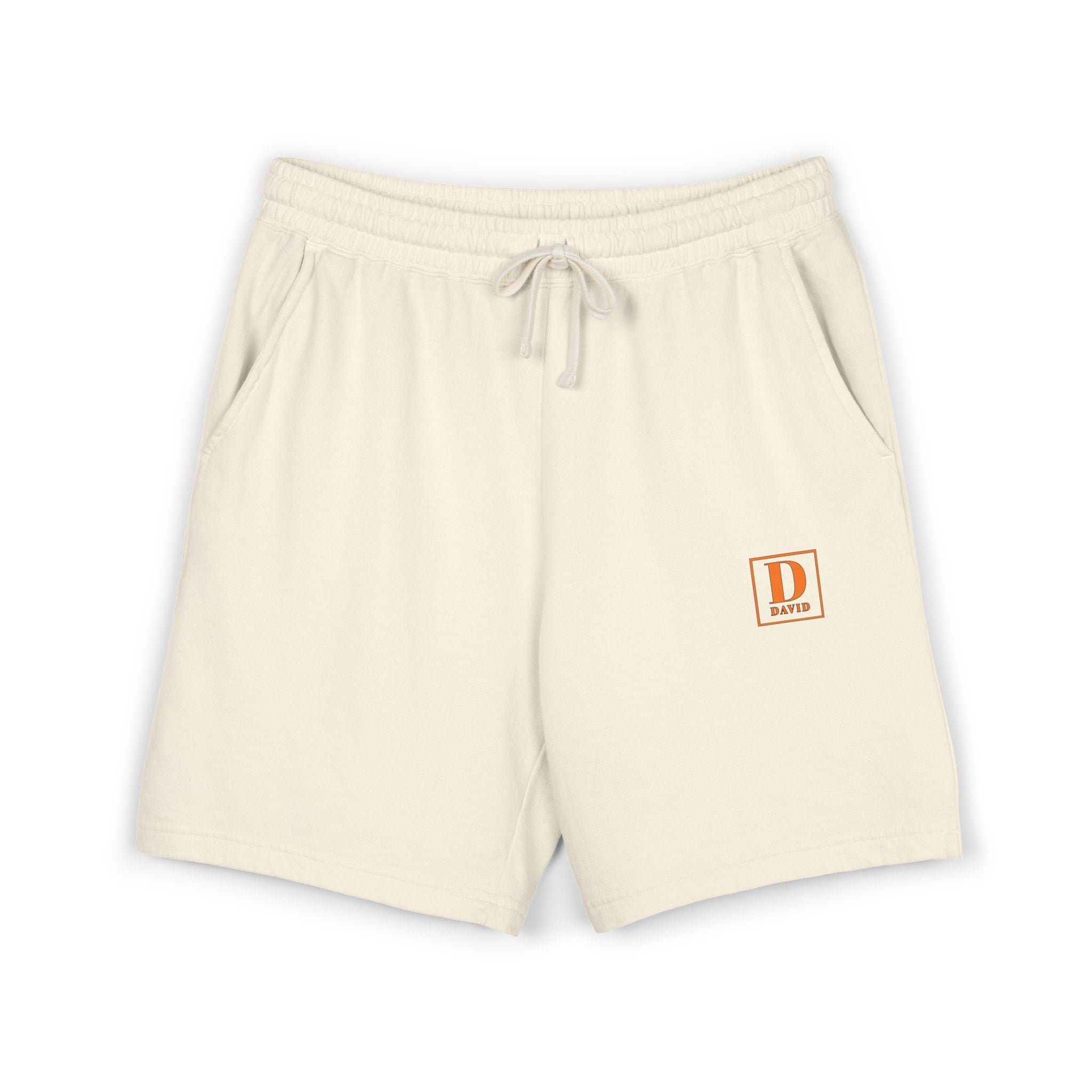 Lightweight Fleece Sweat Shorts - Garment-Dyed Casual Lounge Shorts