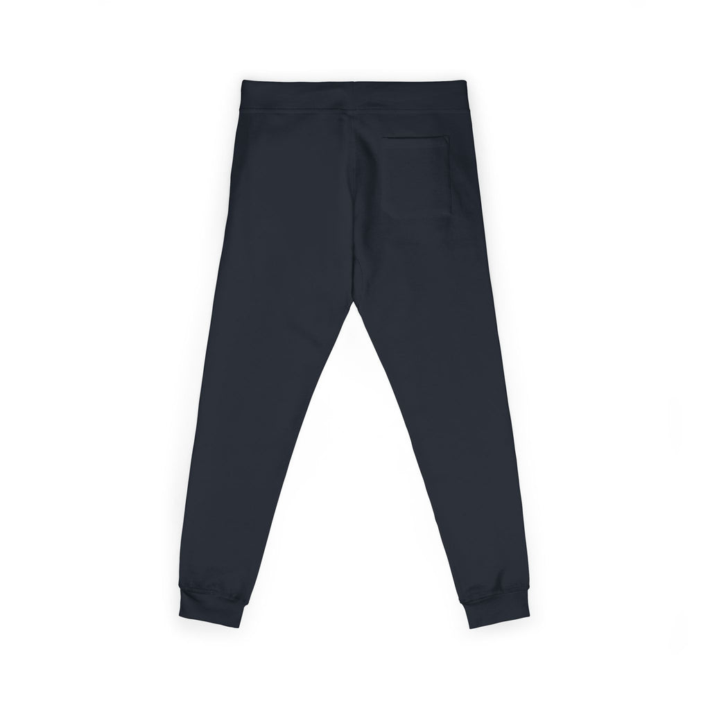 Embroidered Minimal Logo Fleece Sweatpants — Cozy Casual Lounge Joggers