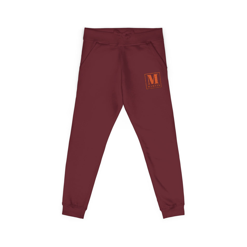 Embroidered Monogram 'M' Fleece Sweatpants – Cozy Personalized Joggers