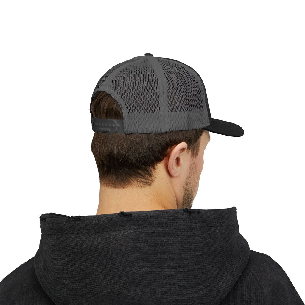 Soccer Mom Trucker Cap - Glitter Soccer Ball Snapback