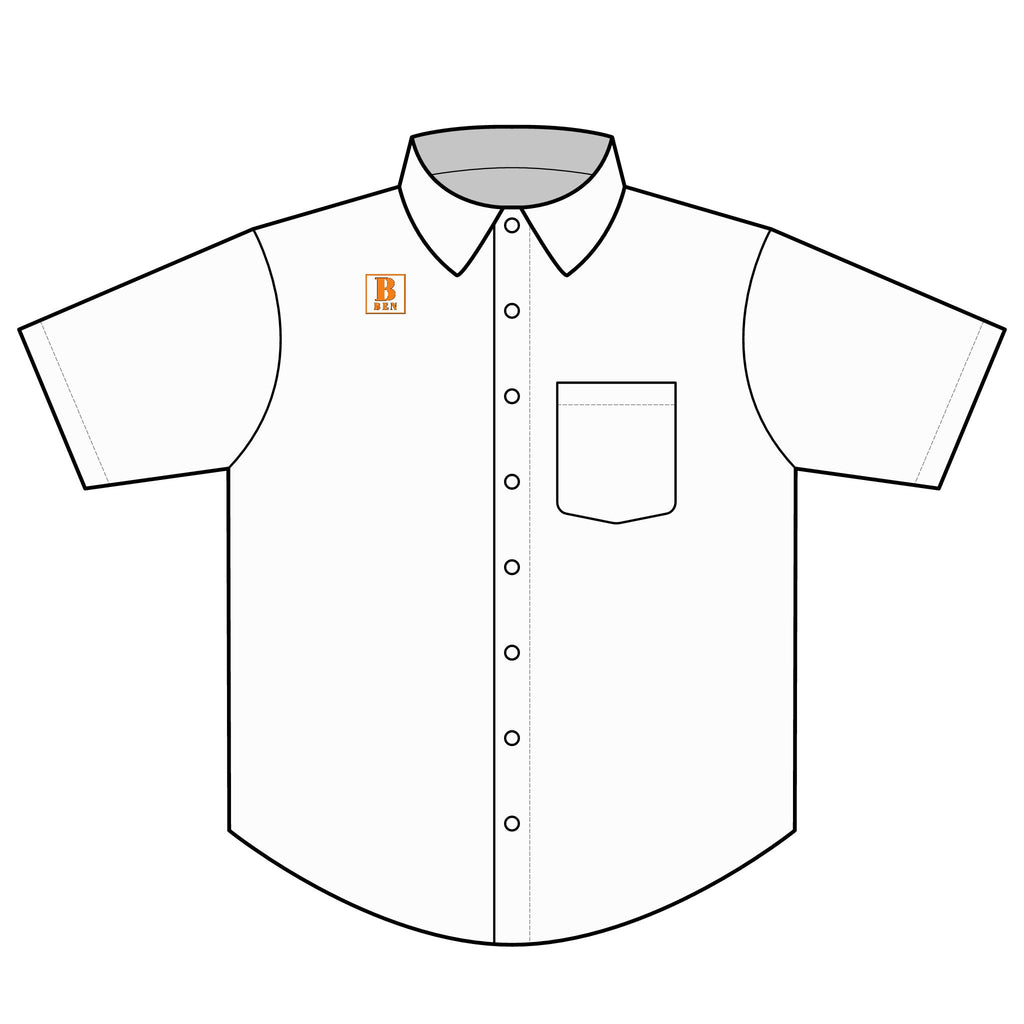 Short Sleeve Twill Shirt — Classic Lightweight Work Shirt