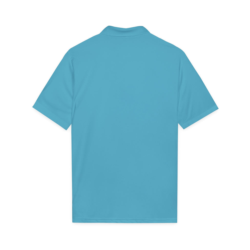 Gameday 'G' Logo Performance Polo — White Athletic Team Shirt