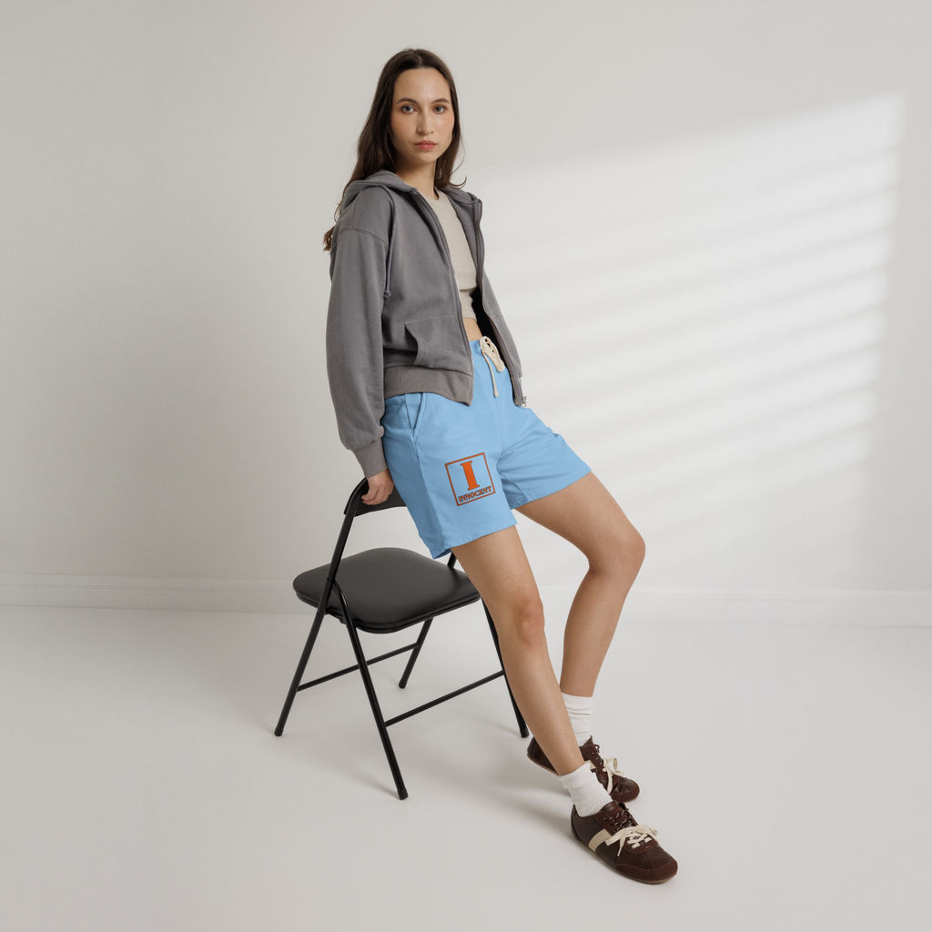Unisex Garment-Dyed Lightweight Fleece Sweat Shorts