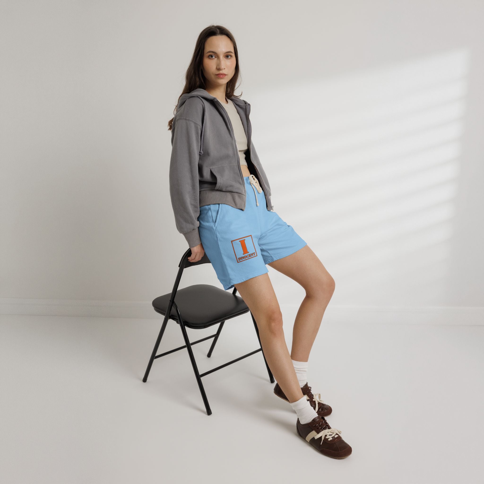 Unisex Garment-Dyed Lightweight Fleece Sweat Shorts