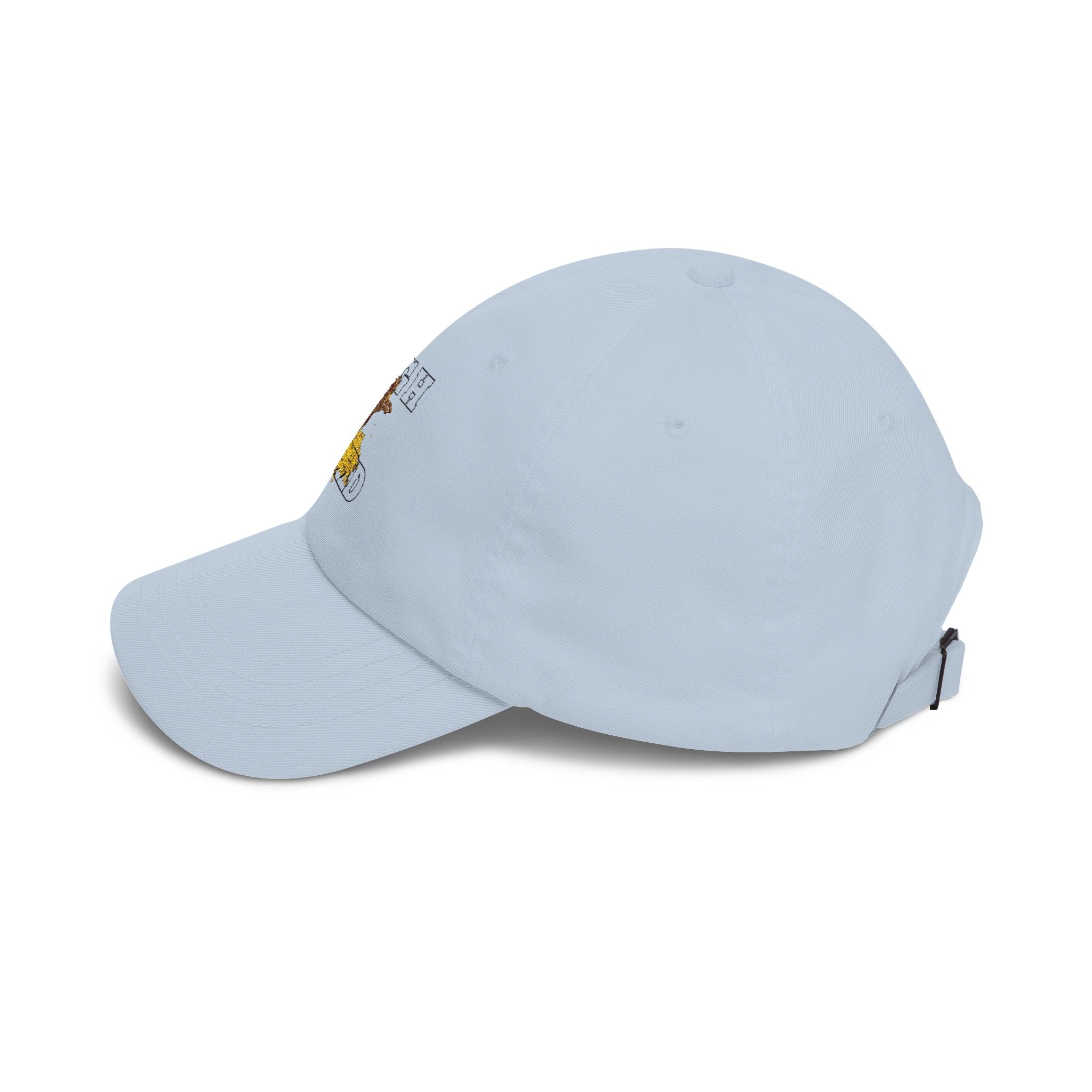 Dad Cap — 'High Speed' Skateboarding Dog Embroidered Hat