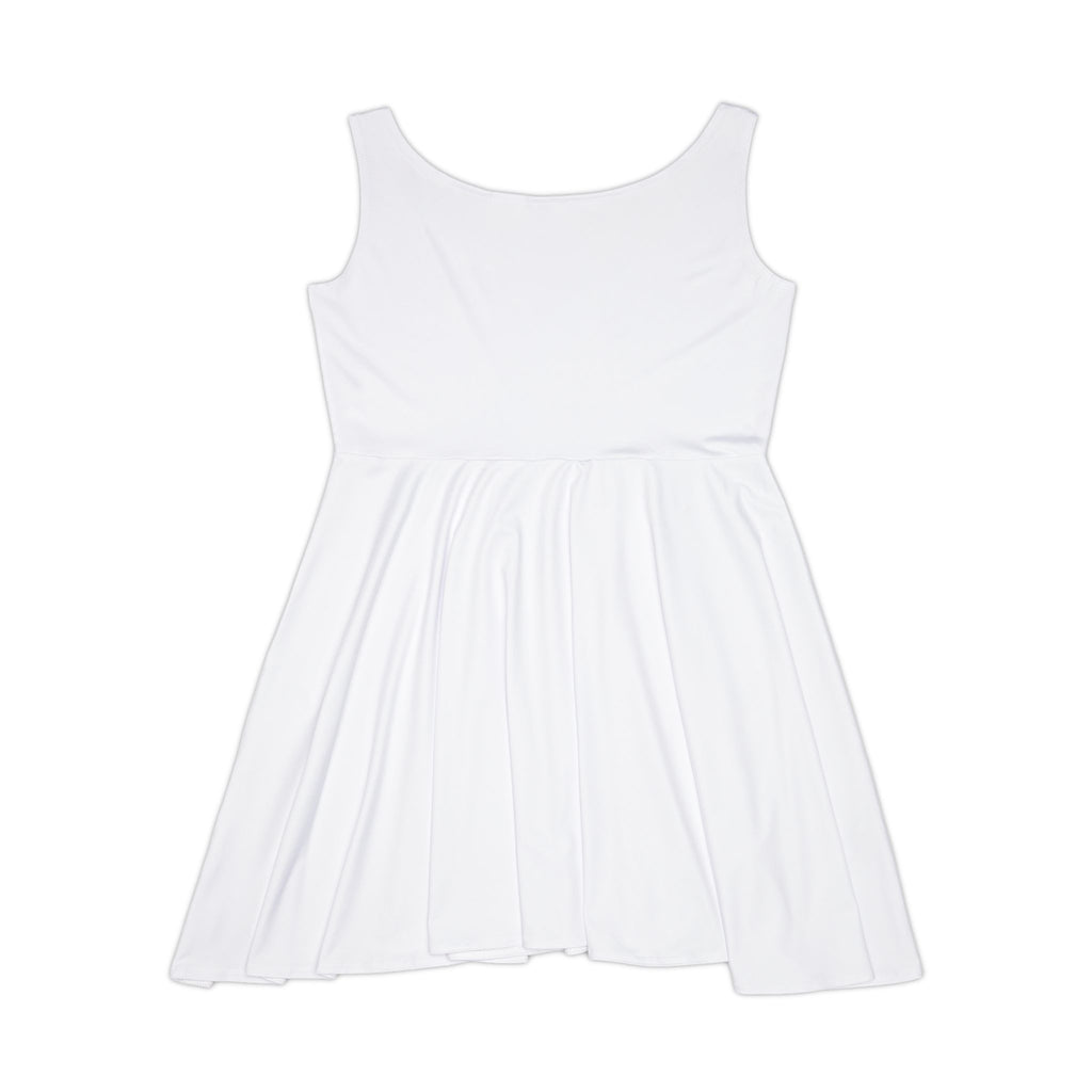 Stay Happy Floral Skater Dress