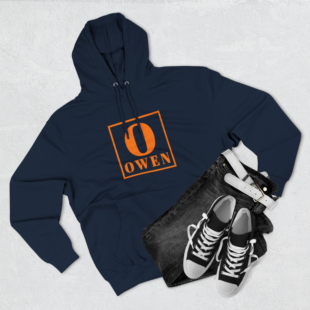 Personalized Initial Hoodie — 'O' Owen Monogram Fleece Hoodie