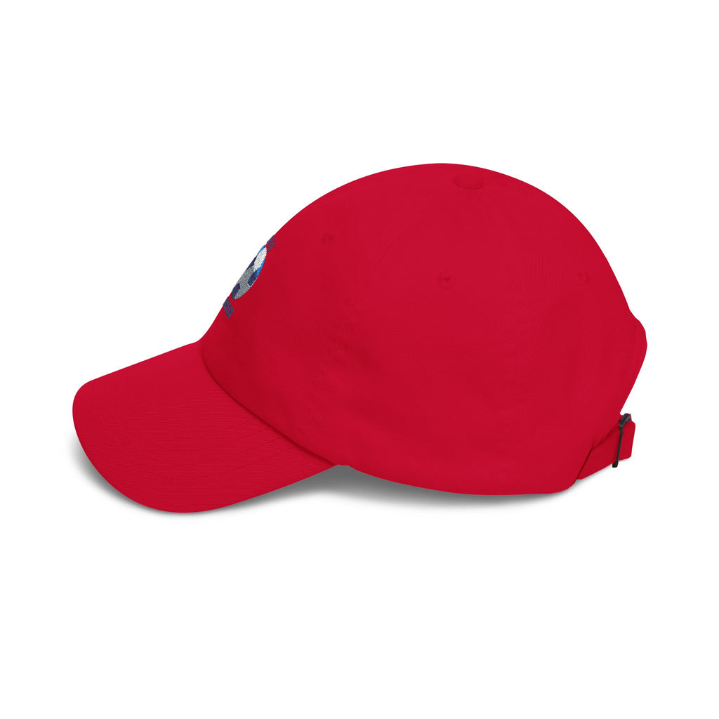 Soccer Dad Cap - I Love Soccer Embroidered Baseball Hat