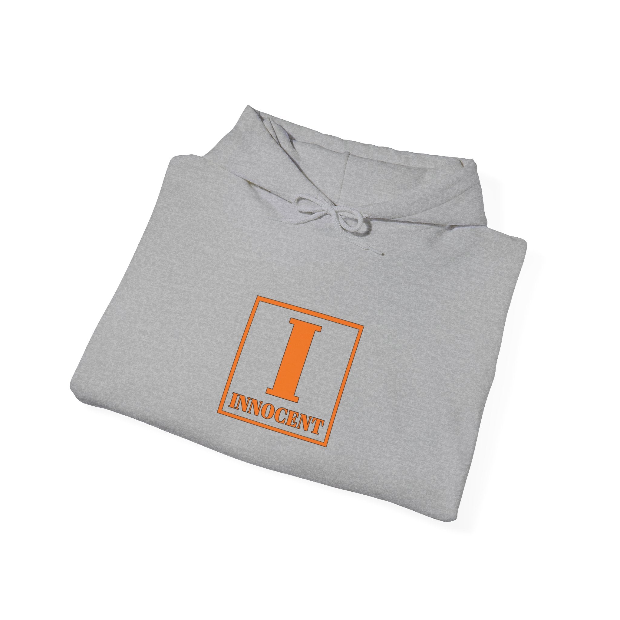 Innocent Square Logo Hoodie — Minimal Graphic Pullover