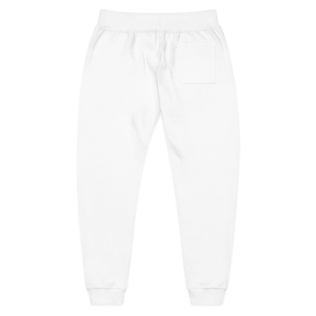 Embroidered Monogram Fleece Sweatpants — Cozy Casual Joggers with 'F' Patch