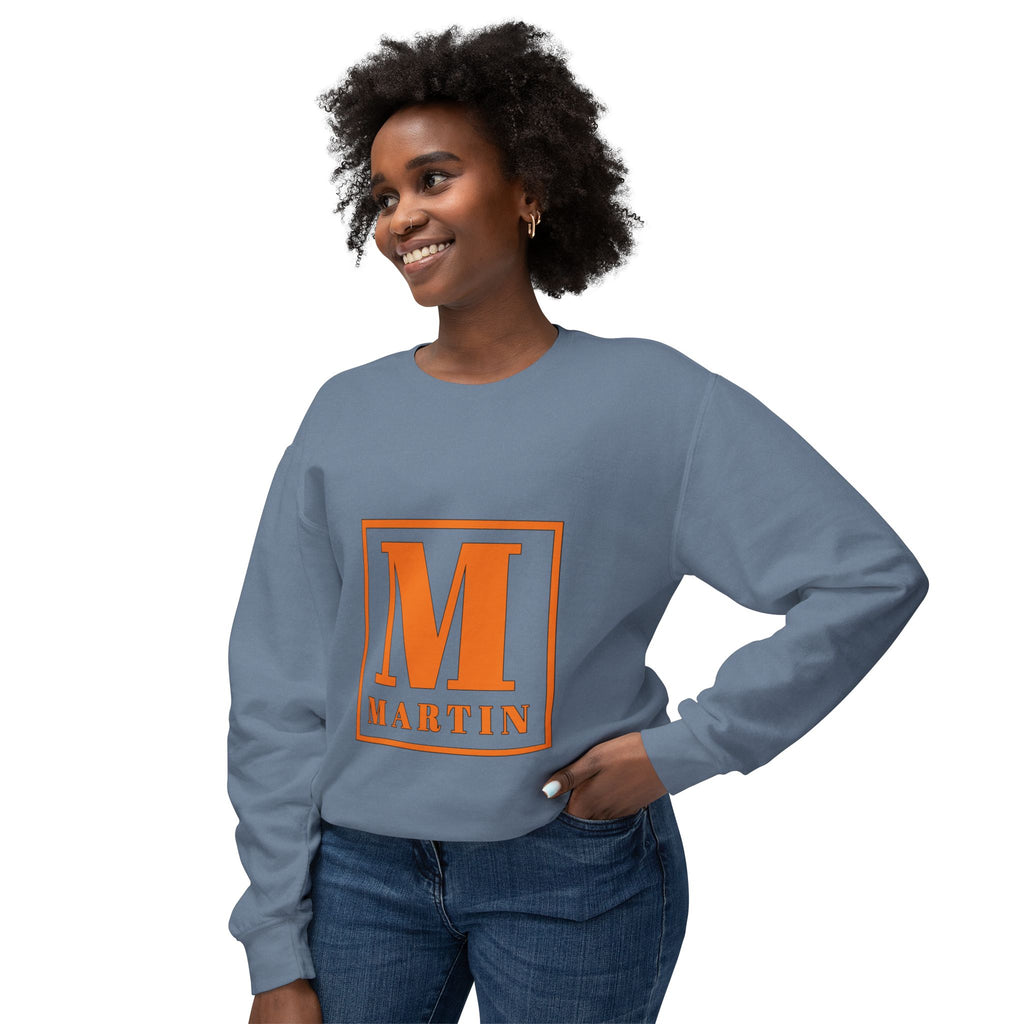 Personalized 'M' Monogram Sweatshirt – Martin Name Crewneck