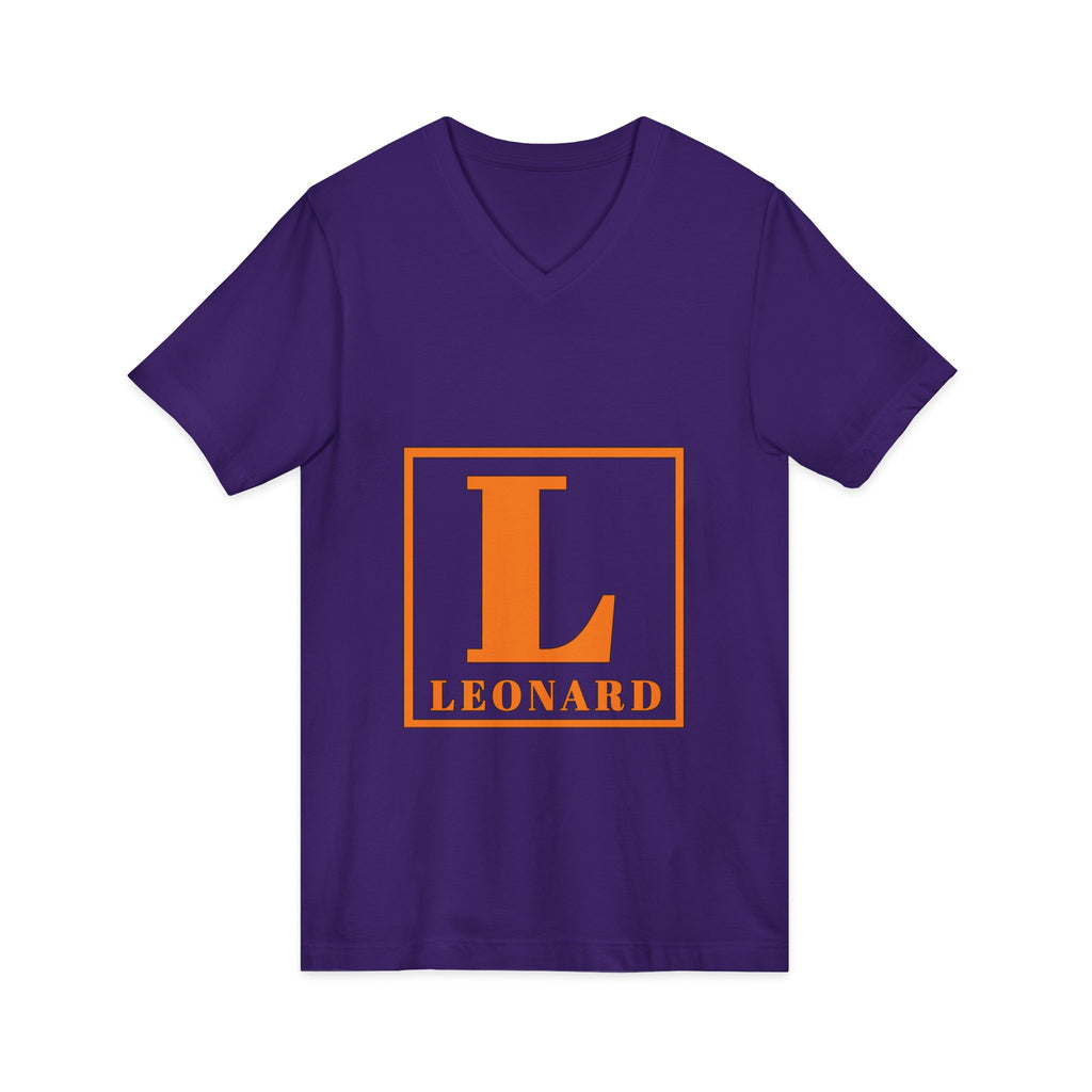 Unisex Jersey Short Sleeve V-Neck Tee