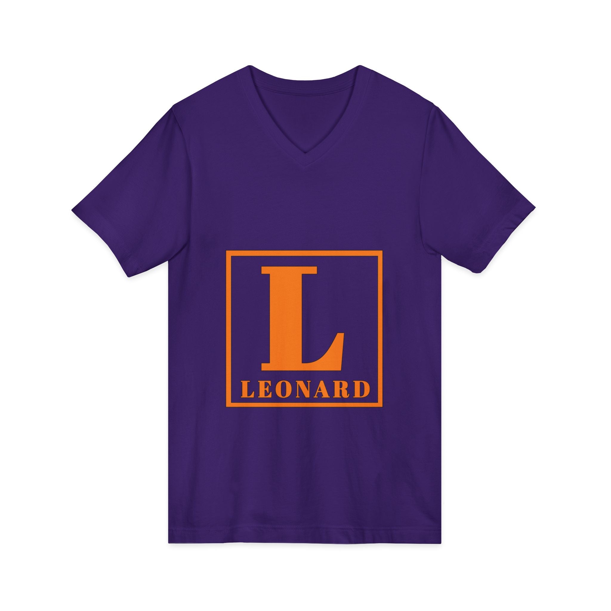 Unisex Jersey Short Sleeve V-Neck Tee