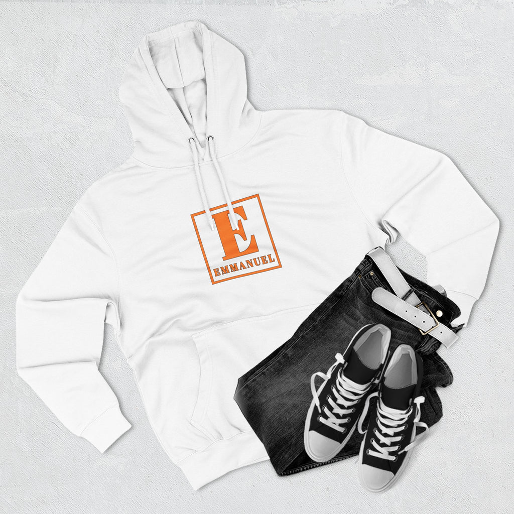Emmanuel Letterbox Hoodie — Classic Christian Faith Pullover