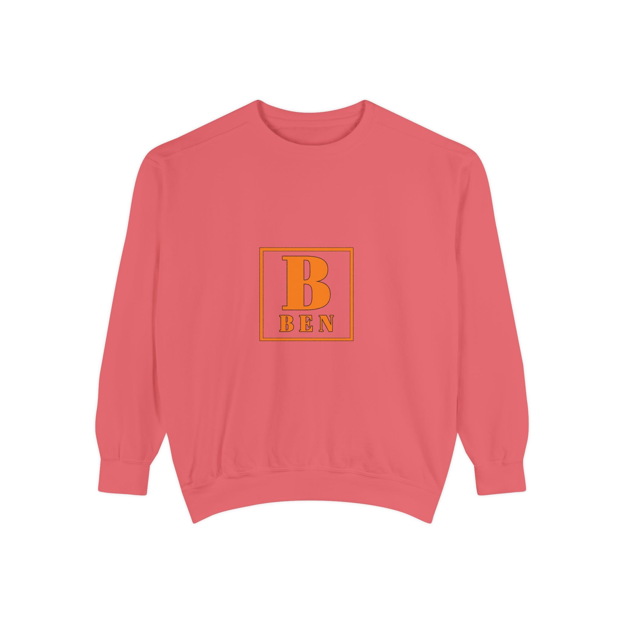 Personalized 'B Ben' Monogram Sweatshirt — Cozy Initial Crewneck