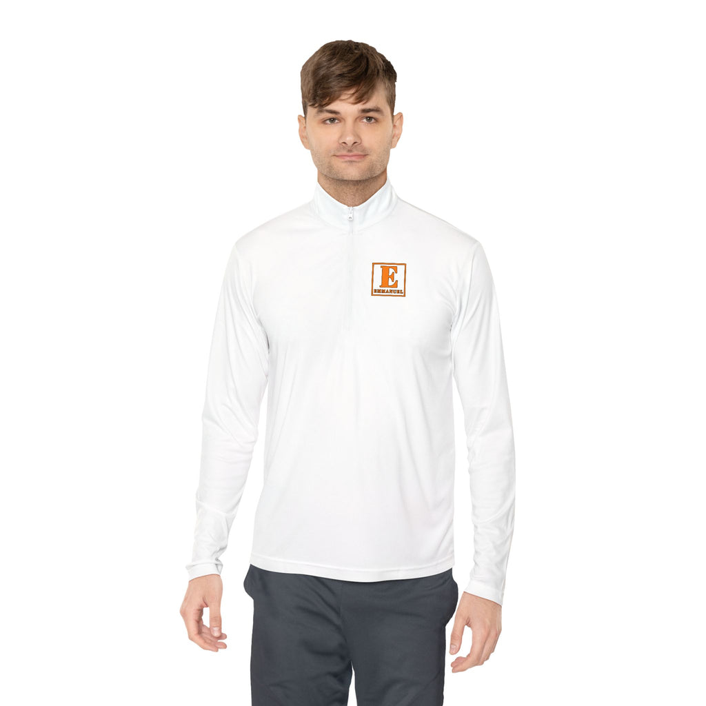 Ember Block E Quarter-Zip Pullover