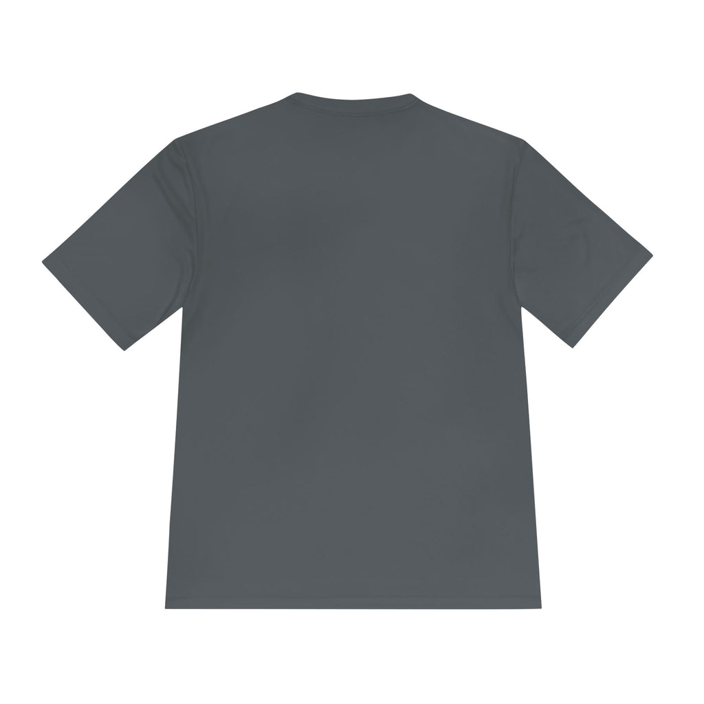 Francis Initial Tee — Orange Block Monogram Moisture-Wicking Shirt