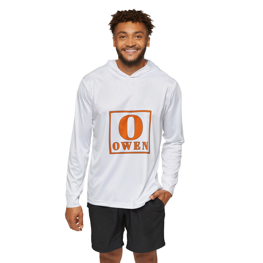 Personalized Owen Athletic Hoodie — Men's Sports Warmup Pullover