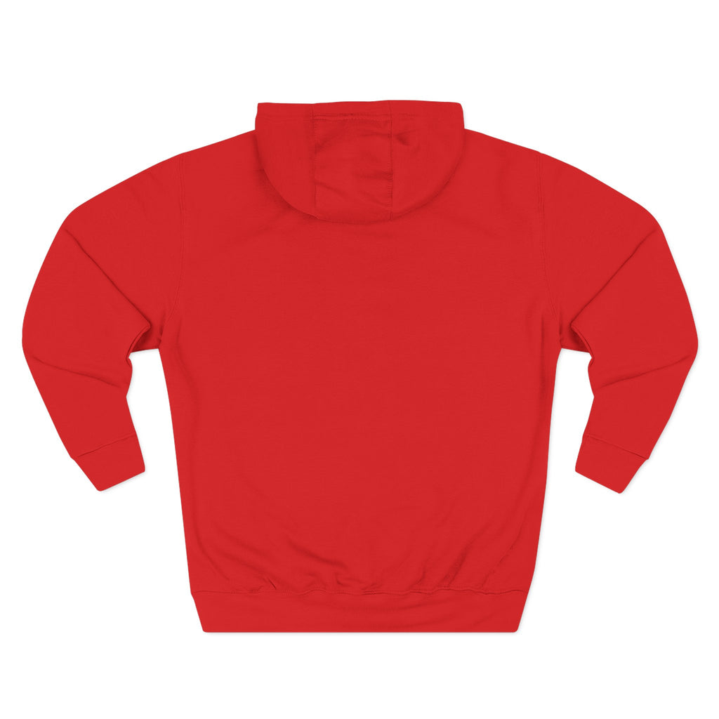 Gabriel Monogram Hoodie — Orange Square Initial G Fleece Hoodie