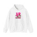 Pink Rose "Brunch Lady" Hoodie — Floral Feminine Casual Pullover