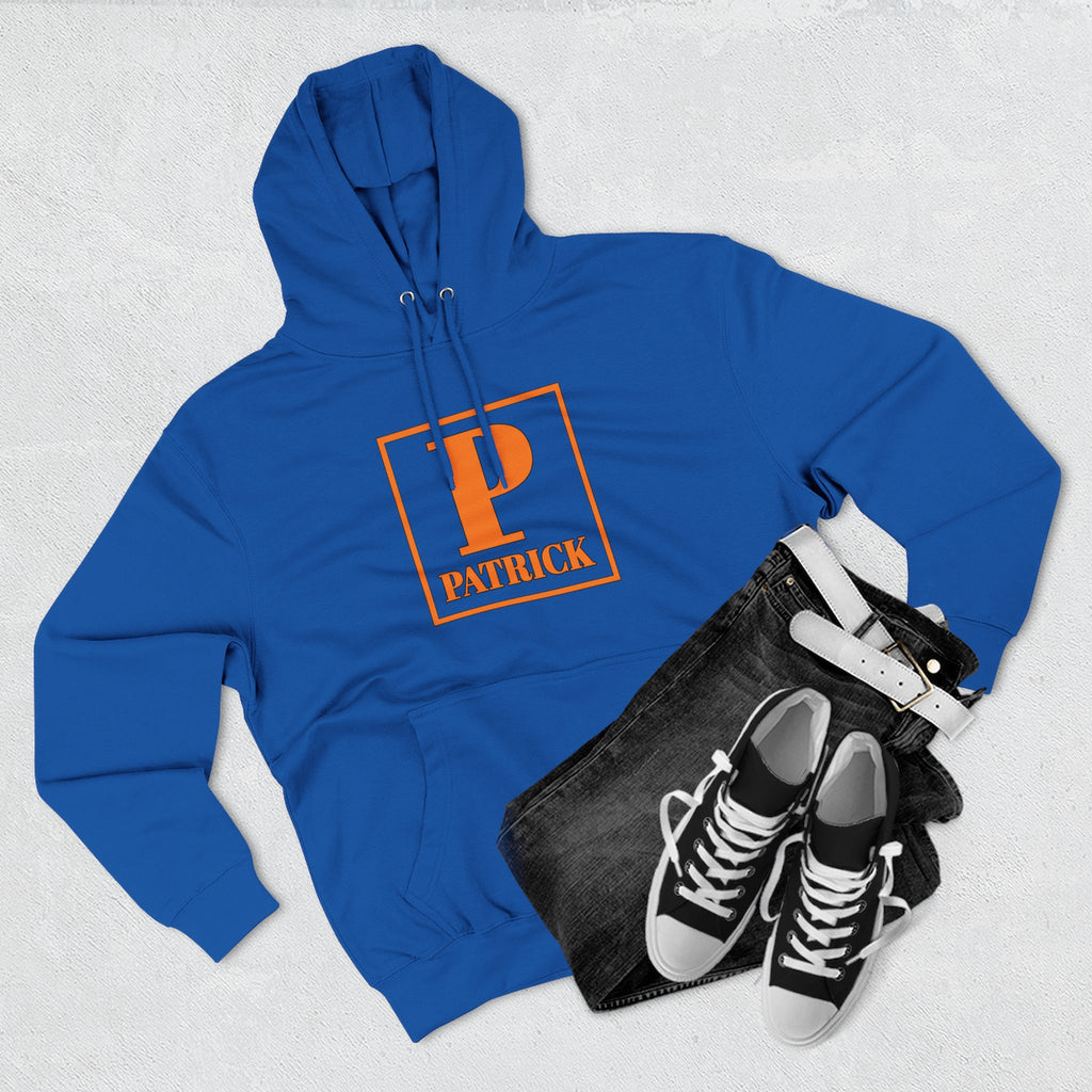 Patrick Monogram Hoodie — Personalized Initial P Letter Pullover