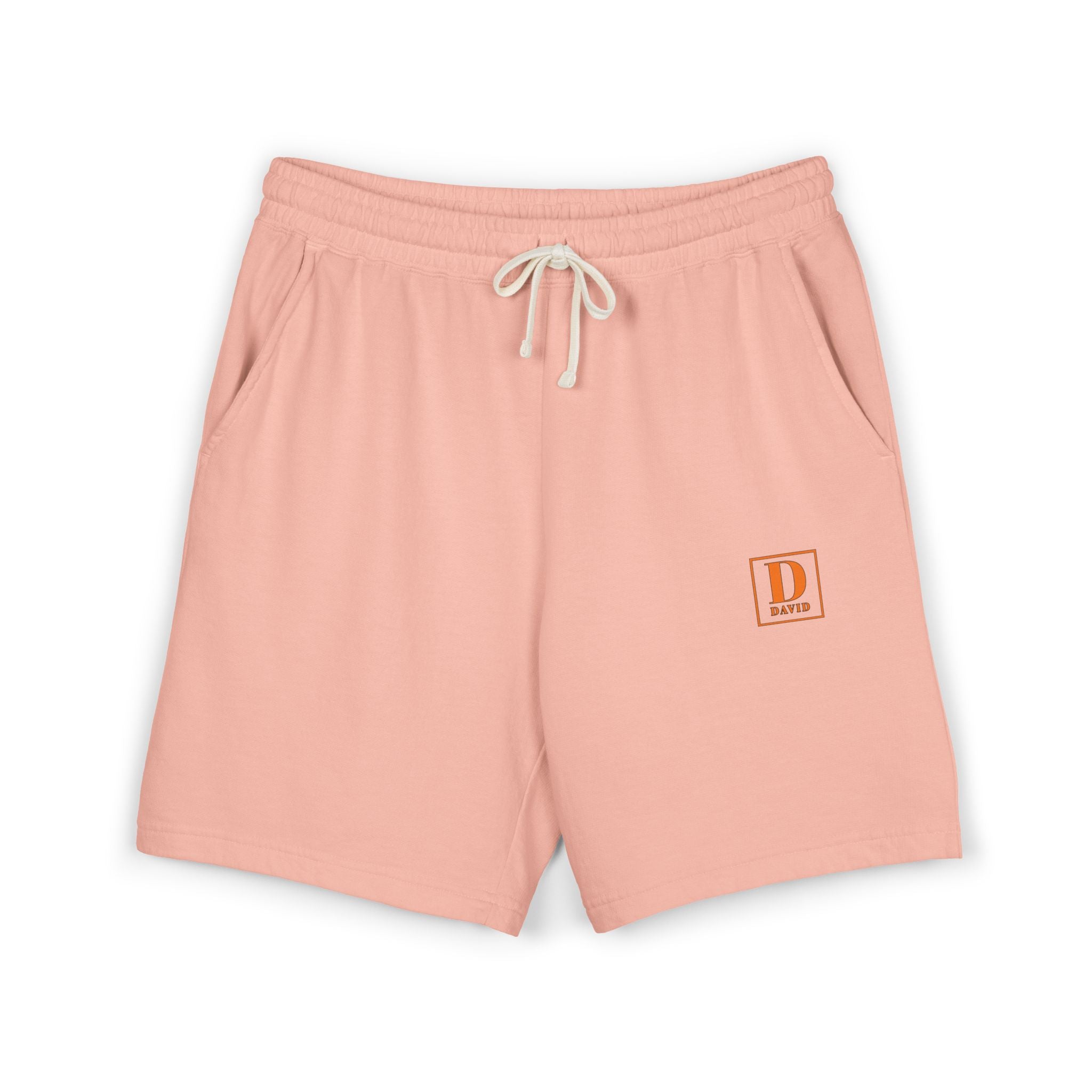 Lightweight Fleece Sweat Shorts - Garment-Dyed Casual Lounge Shorts