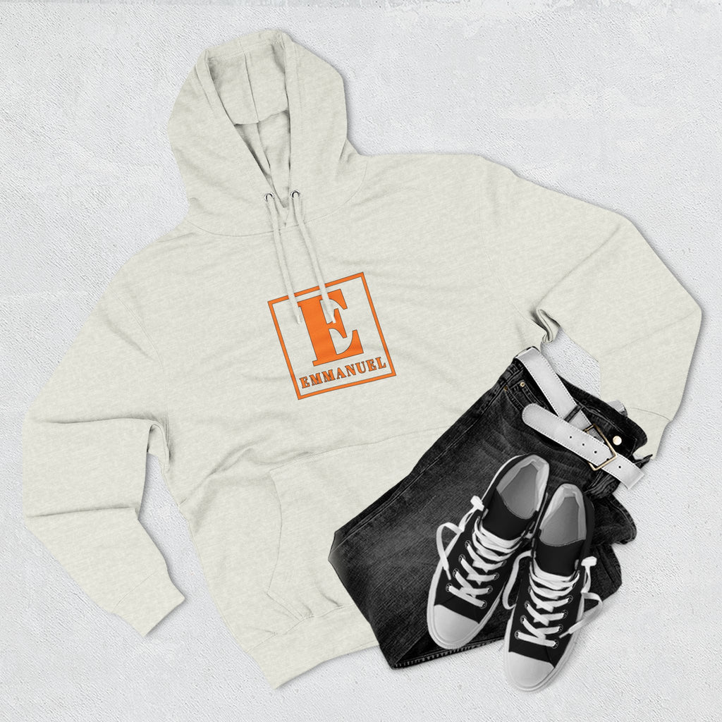 Emmanuel Letterbox Hoodie — Classic Christian Faith Pullover