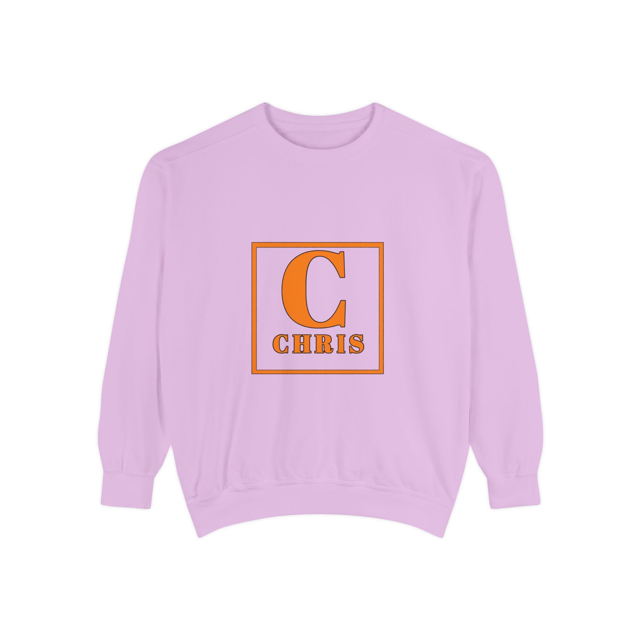 Personalized 'C' Initial Sweatshirt — Chris Monogram Crewneck