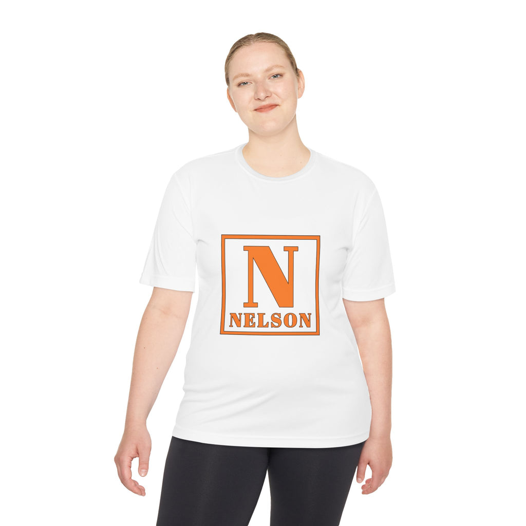 Nelson Monogram Tee — Personalized Initial N Moisture-Wicking Shirt