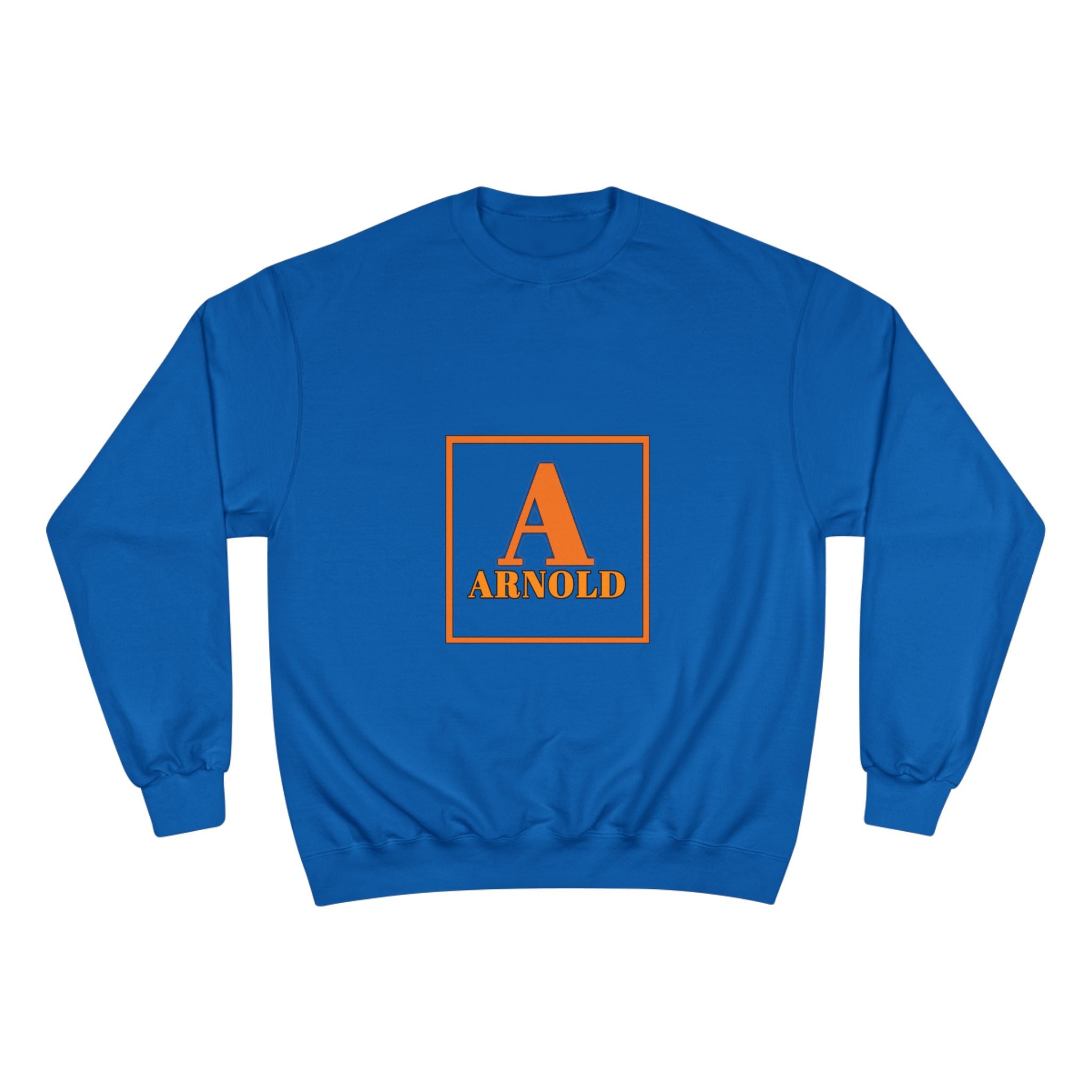 Arnold Letterman Sweatshirt – Personalized A Monogram Champion Crewneck