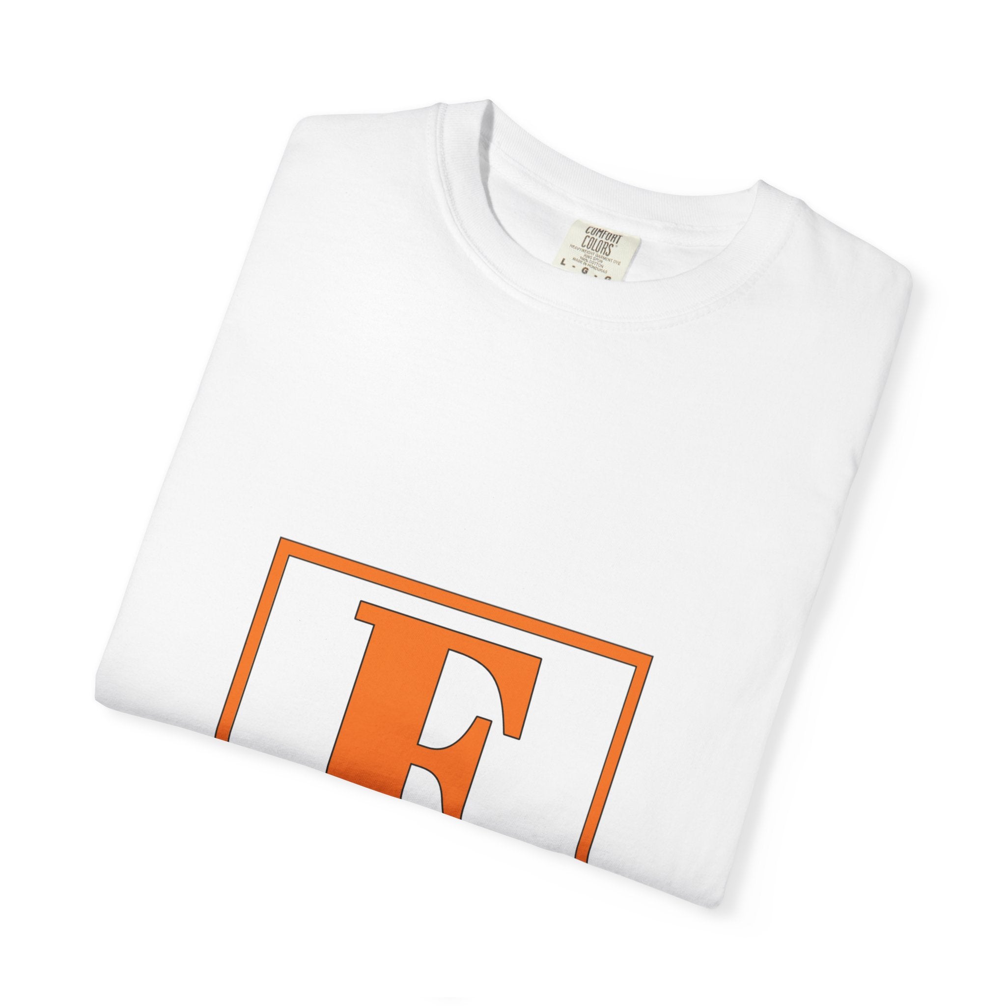 Frank Monogram T-Shirt — Classic Block Letter Initial Tee