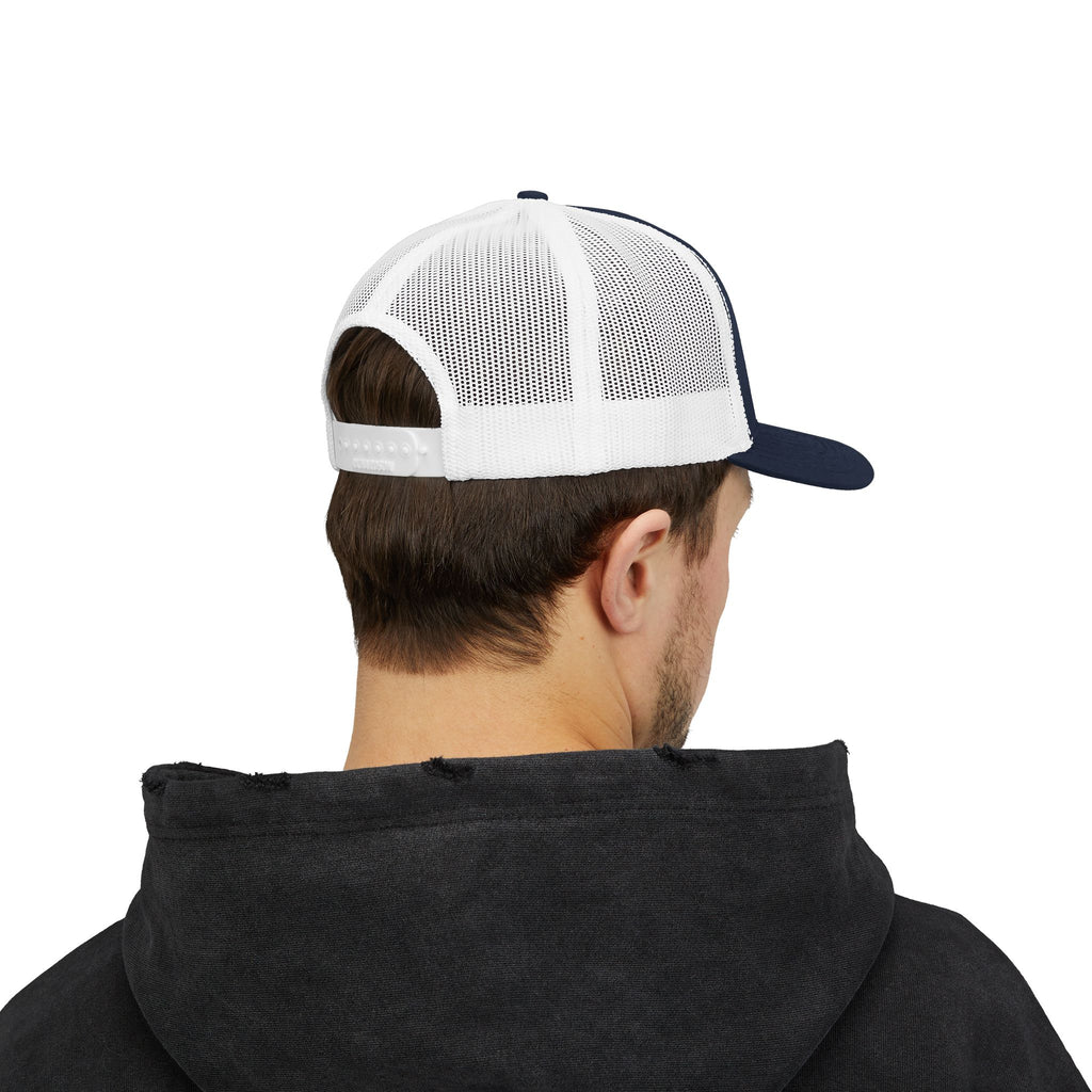Soccer Mom Trucker Cap - Glitter Soccer Ball Snapback