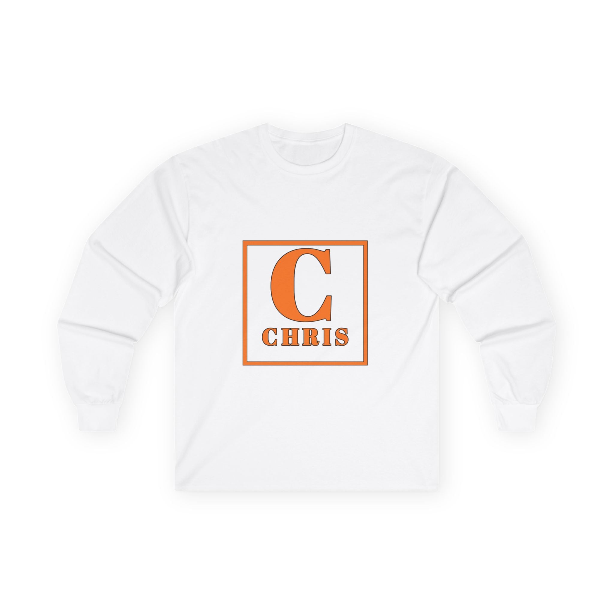Monogram 'C' Chris Long Sleeve Tee — Personalized Initial Shirt