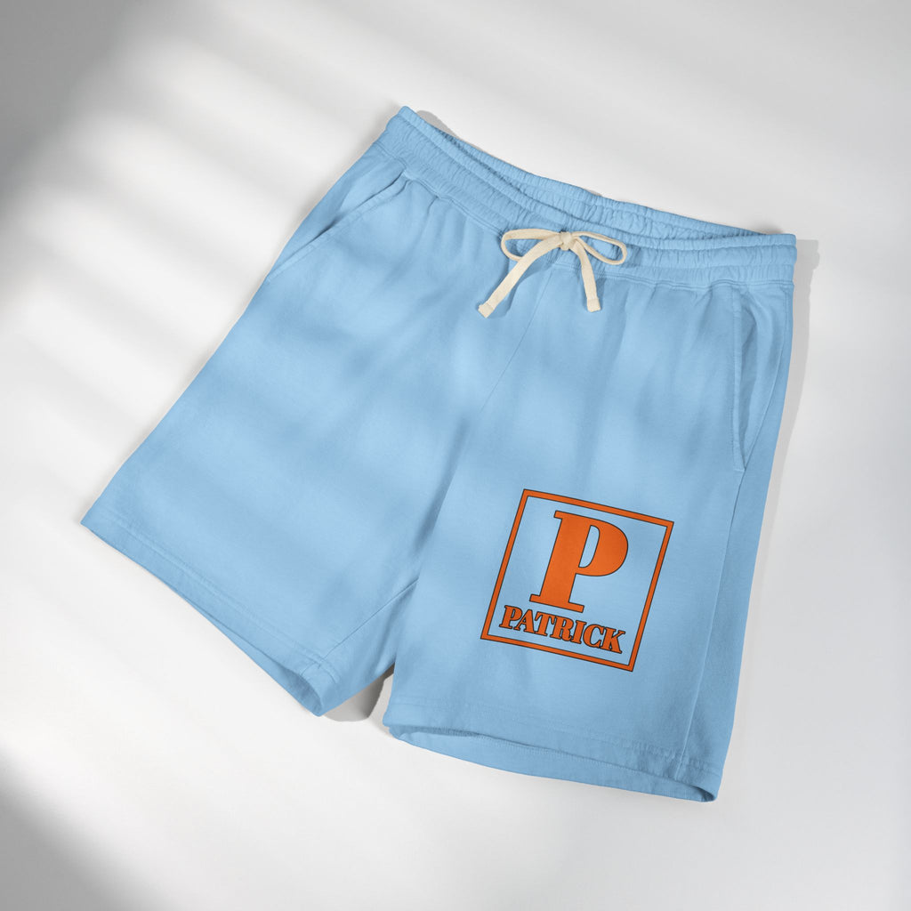 Patrick Monogram Sweatshorts — Garment-Dyed Lightweight Fleece